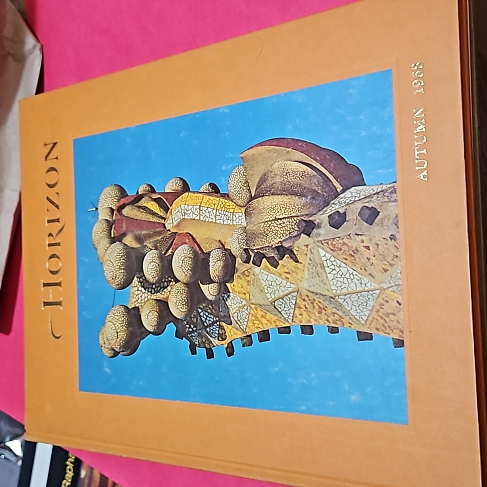 Horizon Hard Cover Art Periodical Magazine, Autumn 1968, Gaudi Sir Isaac Newton